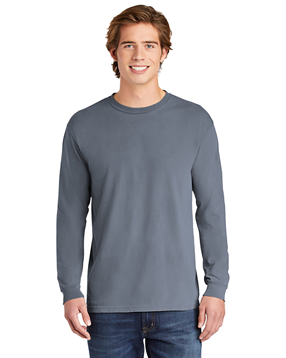 (Bulk) Comfort Colors 6014 | Garment-Dyed Heavyweight Long Sleeve T-Shirt