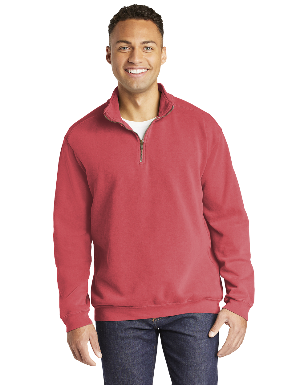 (Bulk) Comfort Colors 1580 | Garment-Dyed Quarter Zip Sweatshirt