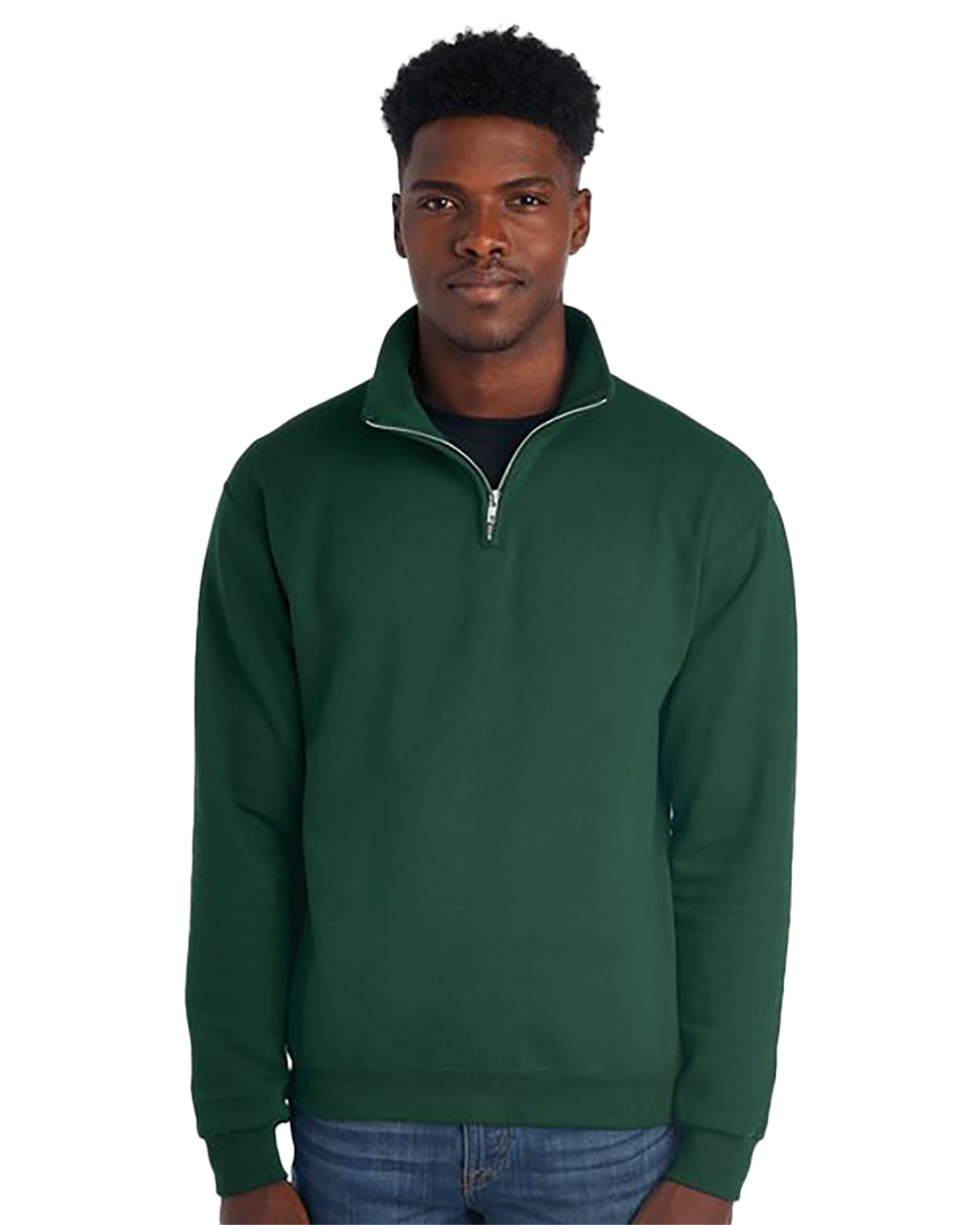 (POD) Jerzees 995MR | Nublend® Cadet Collar Quarter-Zip Sweatshirt