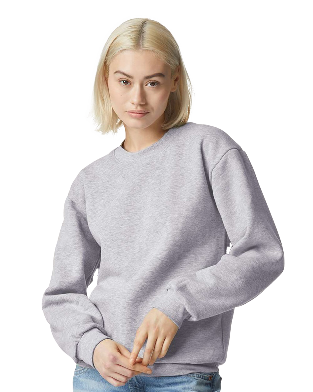 (Bulk) American Apparel RF496 | ReFlex Fleece Crewneck Sweatshirt