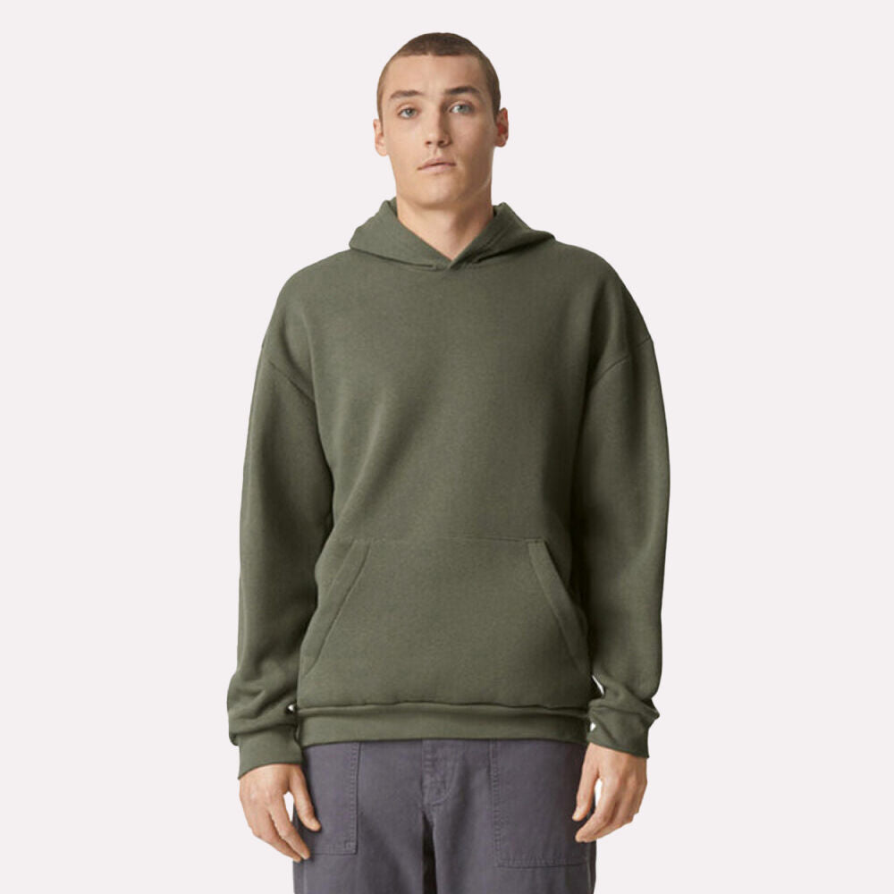 (LIEUTENANT) American Apparel RF498 | ReFlex Fleece Pullover Hoodie