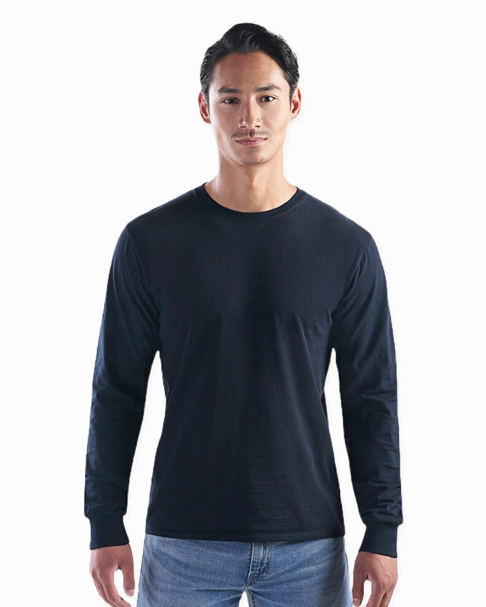 (Bulk) CSW 24/7S05615  | Adult Cotton Long Sleeve Crewneck T-Shirt