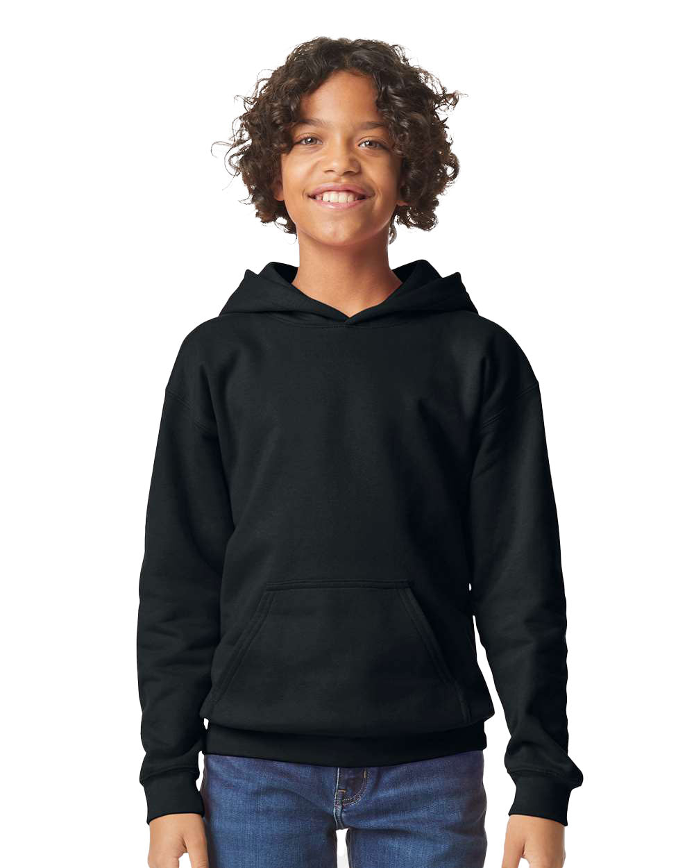 (POD) Gildan SF500B | Softstyle Youth Midweight Hooded Sweatshirt