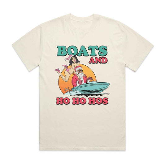 Santa Boats Ho Ho Hos T-Shirt