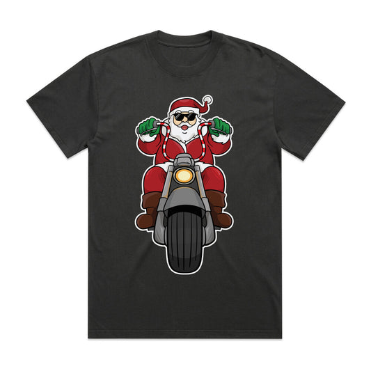 Santa Biker T-Shirt