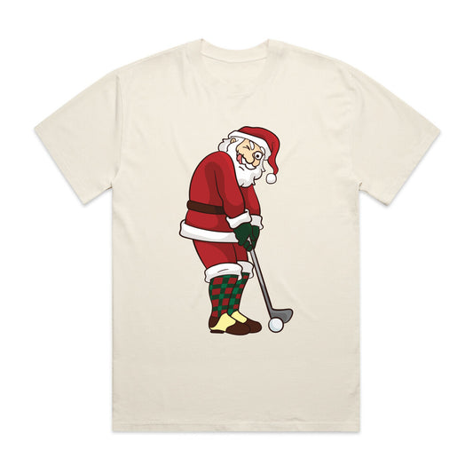 Santa Golfer T-Shirt