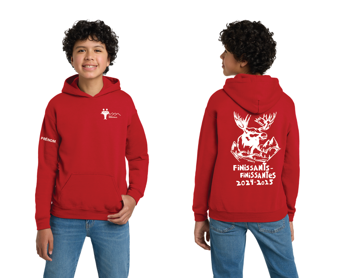 Hoodie pour enfants École du Grand-Boisé