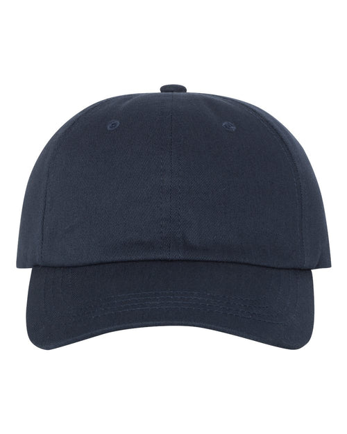 (NAVY) Yupoong 6245CM | Adult Low-Profile Cotton Twill Dad Cap
