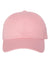 (PINK) Yupoong 6245CM | Adult Low-Profile Cotton Twill Dad Cap
