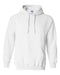 (WHITE) Gildan 18500 | Heavy Blend Hooded Sweatshirt