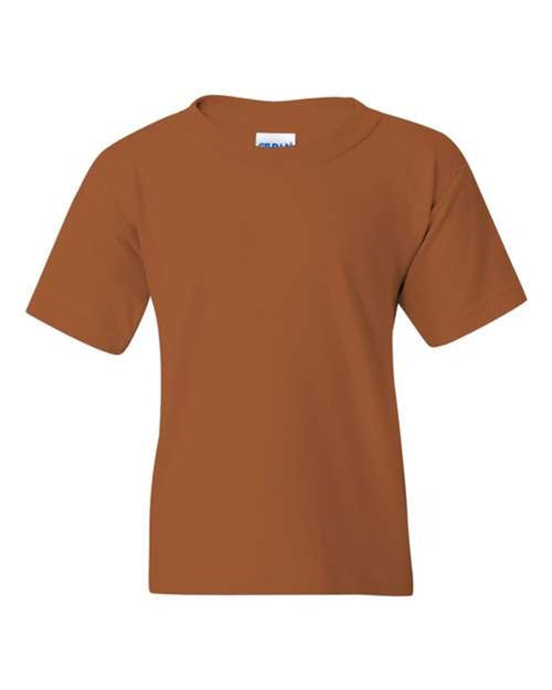 (TEXAS ORANGE) Gildan 5000B | Heavy Cotton Youth T-Shirt