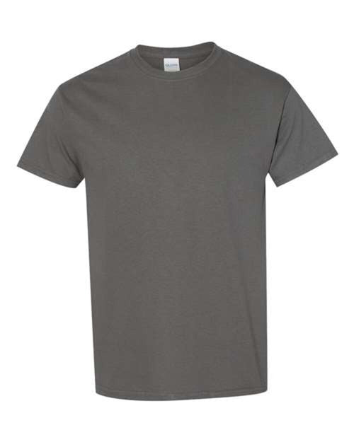 (CHARCOAL) Gildan 5000 | Heavy Cotton T-Shirt