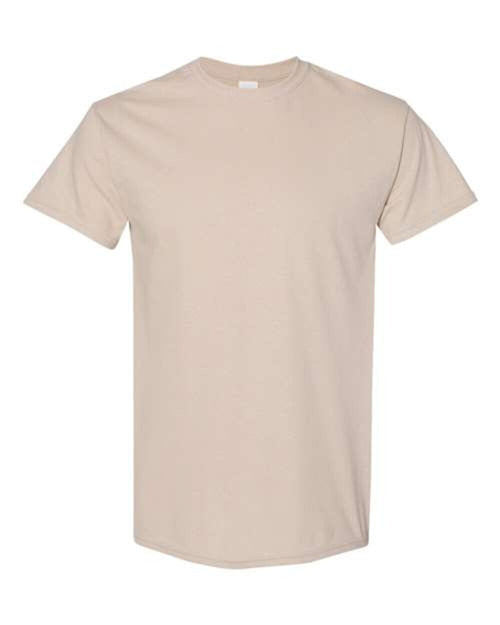 (SAND) Gildan 5000 | Heavy Cotton T-Shirt
