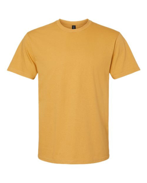 (MUSTARD) Gildan 65000 | Unisex Softstyle Midweight T-Shirt